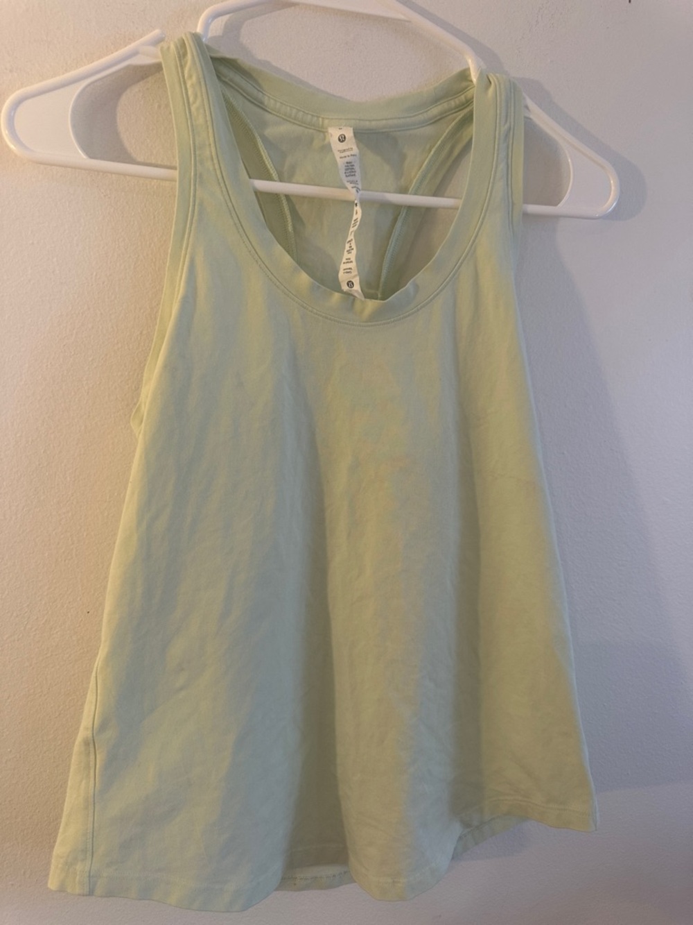 lululemon athletica light sage racerback tank - Preloved